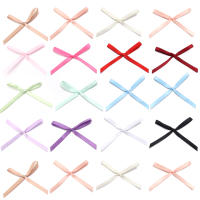 30pcs Cintas De Satén Poliéster Multicolor 6.5x8.5cm Para DIY Ropa Accesorios De Cabeza Regalos Cajas Artesanías Decoración - details 6