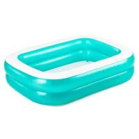 BESTWAY - Piscina Familiar Hinchable Rectangular, Color Verde agua , 200 x 146 x 48 cm - details 4