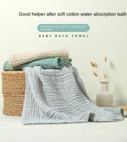 Manta De Bebé De Algodón Gauze De 6 Capas Muslin Suave Para Baño Y Saco De Dormir Tapete De Cuna Artículos De Cama Para Niños Recién Nacidos Unisex - details 0