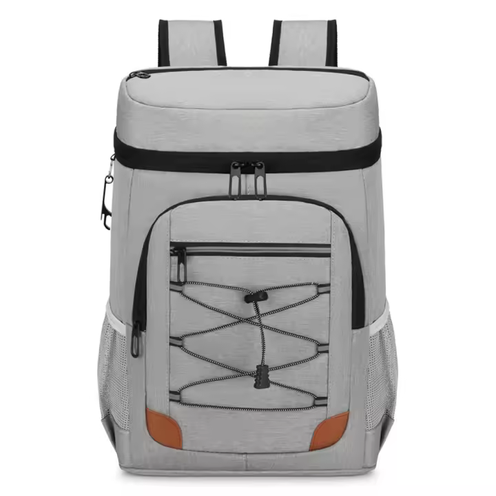 Mochila refrigeradora aislada a prueba de fugas con compartimento para el almuerzo, mochila de Camping resistente al agua para Picnics, viajes y Deportes SO - 1
