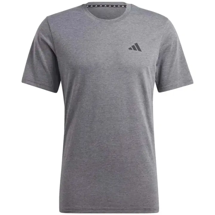 Camiseta de Manga Corta Adidas Train Essentials para hombre en color gris - 1