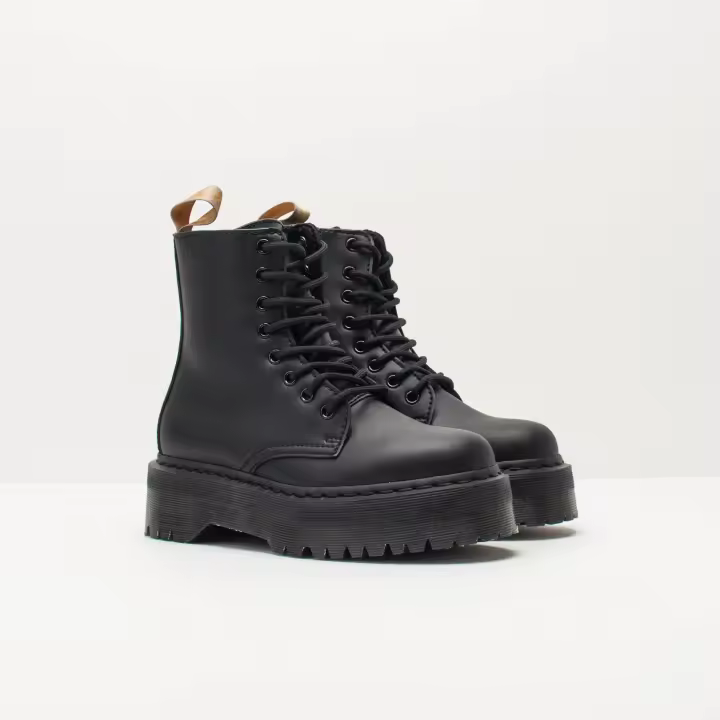 BOTA - DR. MARTENS - JADON II MONO BLACK VEGANA 25310001 - 1