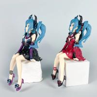 Figura De Acción Anime Hatsune Miku 14CM Muñeca De PVC Para Niños Y Coleccionistas Decoración De Escritorio Juguete Modelado - details 5