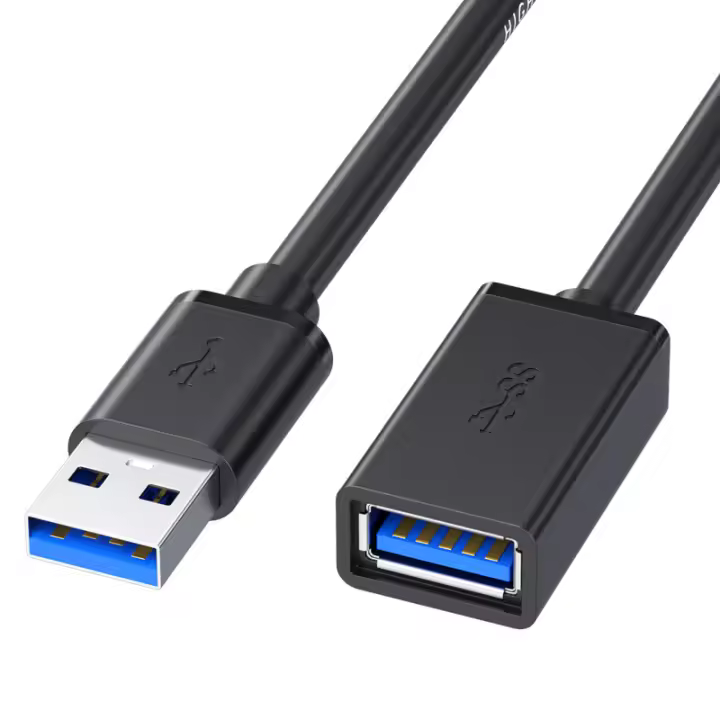 Cable De Extensión USB 3.0 Hembra a Macho Para Computadora TV SSD Cámara Impresora Conector Data Cord Para Laptop 0.5/1/2/3/5 M - 1