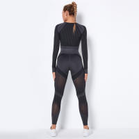 SSIT
Conjunto de Yoga sin costura Para Mujer, ropa Deportiva de 2 piezas, Short Top, sujetador, Leggings, traje de entrenamiento Para Gimnasio - details 37