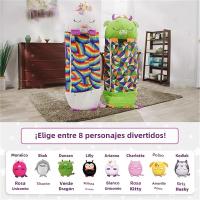 Bolsa De Dormir Infantil De Peluche Animal Para Niños Y Niñas Saco De Sueño Suave Para Cumpleaños Regalo Con Estilo De Dibujos Animados Talla Unisex Adecuada Para Todas Las Estaciones - details 5