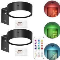 Lámpara De Pared LED Magnética Con Control Remoto Luz De Exposición De Arte RGB De 13 Colores Montaje En Pared Regulable - details 2