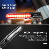Luces De Señalización LED Para Motocicleta Indicadores Direccionales Luz De Frenado Trasera Lámpara DRL De Parada Flasher - details 5