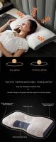 Almohada De Cuello Ortopédica Para Dormir 2024 Almohada De Masaje SPA Para El Cuello Con Fibra De Soja Ayuda En El Sueño Y Protección Del Cervical Para Adultos - details 9