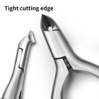 Tijeras De Cutícula De Silicona Con Mango Antideslizante Para Manicura Y Peluquería Herramienta De Acero Inoxidable Para Cortar Los Lados De Uñas - details 5