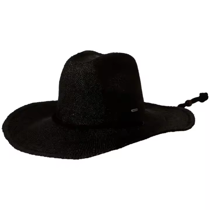 Sombrero Brixton Austin Straw Cowboy para unisex en color negro - 1