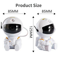 Proyector De Estrellas Galácticas LED Luz Nocturna Astronauta Para Decoración De Habitación Regalo Para Niños Lámpara Decorativa Para El Hogar - details 3