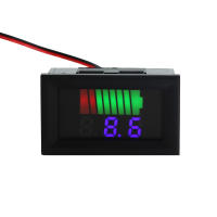 Indicador De Nivel De Carga De Batería De Coche 12V 24V 36V 48V 60V 72V Medidor De Capacidad De Batería Lithium Con Pantalla LED Y Voltímetro - details 2
