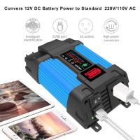 Sistema De Generación De Energía Solar Inversor 110V/220V 6000W Con Panel Solar De 12V 30A Controlador Kit Completo De Cargador - details 9