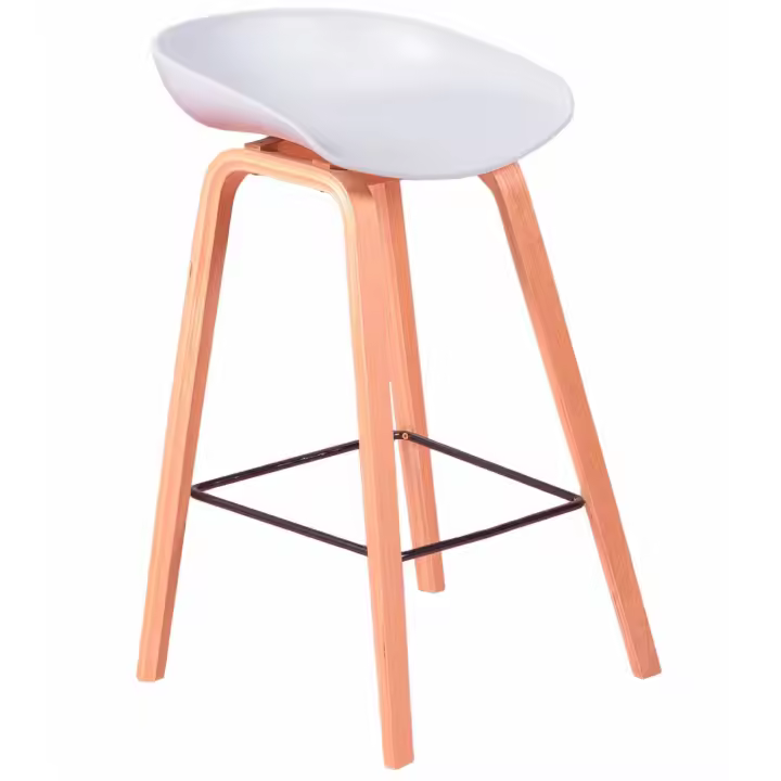 Nest Dream - Taburete nórdico con patas de madera de haya (63cm) - Daxer - 1