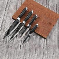 Set de Cuchillos de Cocina Euroxanty - Acero Inoxidable - 4 Tamaños - Mango Ergonómico - Funda de Seguridad - details 1