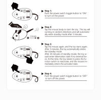 Nueva Generación Ratón Interactivo Inteligente Con Movimiento Activado Y Cola Vibrante Juguete Para Gatos Recargable De Peluche - details 12