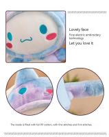 Muñeco De Peluche Kawaii Sanrio Cartoon Japonés Corazón De Cinnamoroll Suave Y Estampado Para Regalo De Cumpleaños Para Niñas Y Niños Material De Algodón PP - details 3