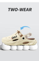 Zapatillas De Hombre Para Playa Y Exterior Antideslizantes Cómodas Con Funda Superior De Inyección Material EVA Sin Tacón - details 4
