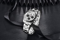 Reloj Deportivo De Cuarzo Para Hombre PAGANI DESIGN 2022 40mm Acero Inoxidable Impermeable Con Cristal De Zafiro Cronógrafo Manos Luminosas Fecha Completa Estilo Casual - details 18