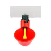 Areyourshop 4PCS Copas De Bebida Para Pollos Alimentadores Automáticos De Agua Suministro De Alimentos Para Ganadería - details 7