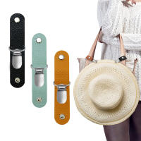 Clip De Sombrero Para Viaje Multifuncional De Cuero PU Para Bolsa Compañero De Sombrero De Pico De Pato Para Exteriores - details 2