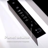 EVVO Lavavajillas 45 cm D1 Slim, 9 Cubiertos, 5 Programas, Bandeja ajustable, Panel oculto, Blanco/Inoxidable - details 2