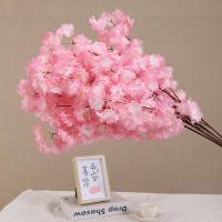 Rama De Cerezo Artificial Para Decoración De Arco De Boda Y Establecimiento Interior Material Plástico Occasión Bodas - details 0