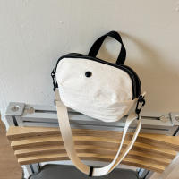 Bolso Bandolera Para Mujer De Lona Nueva Moda Verano 2025 Gran Capacidad Casual Bolso De Mano Diseñador Bolsillo Interior - details 10