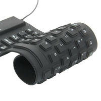 Teclado plegable de silicona de 85 teclas para PC, Notebook, tableta, portátil, Flexible, con cable, Mini USB, resistente al agua - details 23