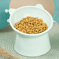 Tazón De Alimentos Para Gato Elevado Antideslizante Anti-Vómito Para Gatos Planos Tazón Inclinado De Alimento Y Agua Para Mascotas - details 6