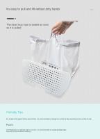 Bolsas De Papel Para Gatos CATLINK Automáticas De Limpieza Self Cleaning Suministros Para Castrito Con Filtro Pro-X Y Absorbente De Olores - details 4