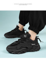 Zapatos De Deporte Para Hombre Verano Transpirables Zapatillas Casuales Mesh Suave Plataforma Gruesa Para Correr Y Caminar - details 9