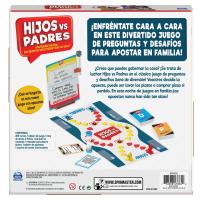 SPIN MASTER - Spin Master Games - Juego DE Mesa Hijos contra Padres: Divertidas Pruebas y Preguntas para Toda la Familia, 2-6 Jugadores - 6065093 - Juegos de Mesa Niños 6 años + - Regalo Niño 6 años + - details 4