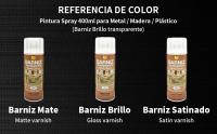NQT Pintura spray 400ml Barniz para Metal/Madera/Plástico - details 1
