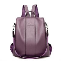 Mochila De Cuero antirrobo para mujer, bolso de de de hombro vintage, mochila viaje alta capacidad, - details 29