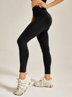 Leggings Para Mujer Con Efecto Manguera Push up Booty Para Gimnasio Y Yoga Pantalones De Gym De Compresión Elástica Amplia - details 5
