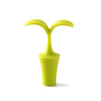 Tapa De Botella De Vino De Silicona Con Flor Tapa Aislante Para Vino Cerveza Champán Herramientas De Barra Accesorios De Cocina - details 10