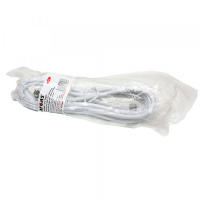 Arcas Cable de Antena para Televisión 3 Metros | Conector en ángulo y Recto | Macho a Hembra - details 0
