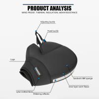 Cubierta De Pierna Para Scooter Funda De Rodilla Calentador Impermeable Y Antigolpes Para Vespa GTS Moto De Invierno Adecuado Para Honda Peugeot Yamaha - details 29