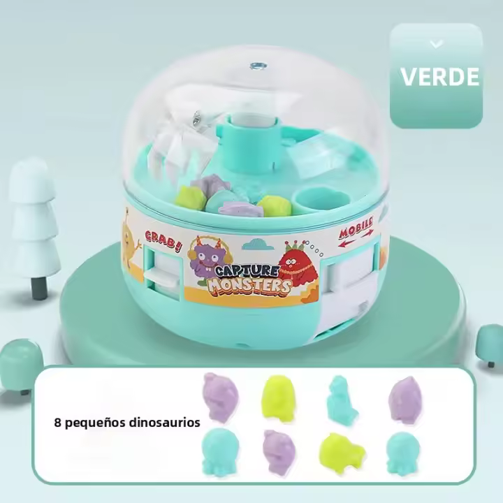 Máquina Expendedora De Mini Dinosaurios Para Niños Juguete De Alivio Del Estrés Adecuado Para Niños Mayores De 3 Años Máquina De Abrazos De Peluche - 1