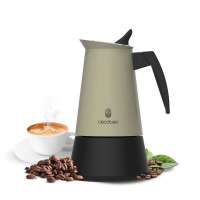 Piccolina 200 Green Cafetera italiana fabricada en acero inoxidable de alta calidad ideal para 2 tazas de café. - details 0