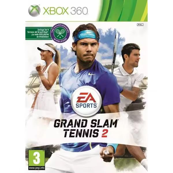 Electronic Arts Grand Chelem Tennis 2 Estándar Inglés, Francés PlayStation 3 - 1