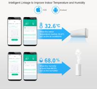 Tuya Smart Universal IR Remote Control Con Sensor De Temperatura Y Humedad Para Aire Acondicionado TV AC Compatible Con Alexa Google Home Yandex - details 19