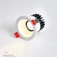 Spotlight LED COB Antigolpeante Redonda 10W Tamaño De Agujero 8cm Para Iluminación Interior De Dormitorio Sala De Estar Pasillo - details 7