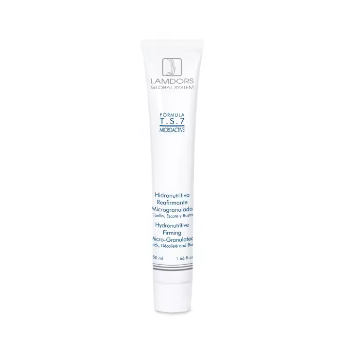 T.S.7 MICROACTIVE 50ml Crema Hidronutritiva Reafirmante Micro-Granulada Cara, Cuello-Escote-Busto) LAMDORS - 1