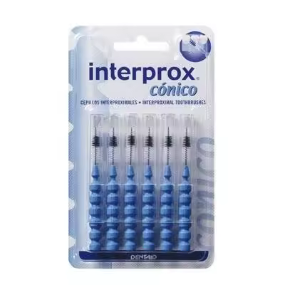 CEPILLO DENTAL INTERPROXIMAL INTERPROX CONICO 6 - 1