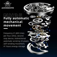 Reloj Mecánico De Pulsera Pagani Design 2024 NH35 Para Hombre Con Cristal De Zafiro AR Acero Inoxidable Resistente Al Agua 10 Barra - details 2