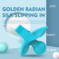 Vibrador Para Mujer G-Spot Con Estimulador De Clítoris Y Nariz De Silicona Médica Fuerte Juguete Sexual Para Adultos 18 Control Manual - details 4