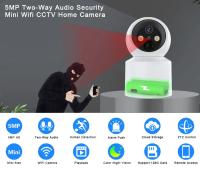 Cámara IP Inalámbrica EseeCloud 5MP WiFi Para Bebé Con Seguimiento Humano AI PTZ Almacenamiento SD Protección De Seguridad Interior Exterior - details 0